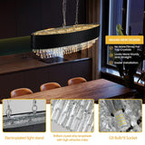 Modern Crystal Chandelier for Living-Room Cristal Lamp Luxury Home Decor Light Fixture
