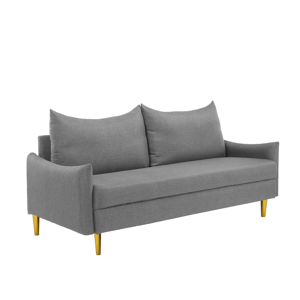 Modern Cushion Back Loveseat