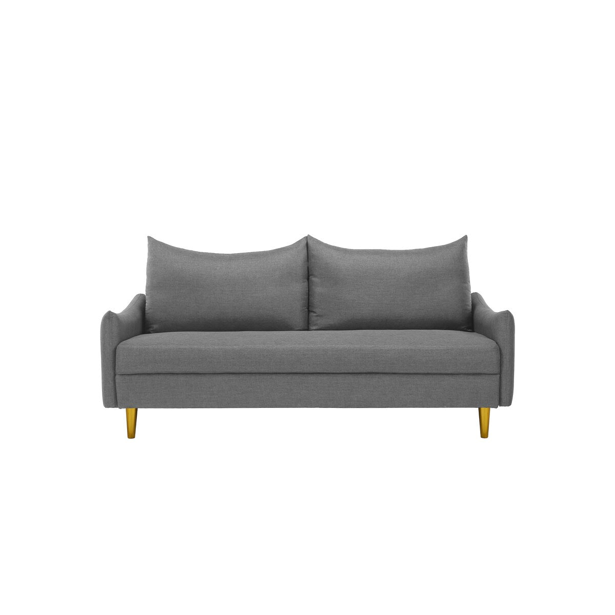 Modern Cushion Back Loveseat
