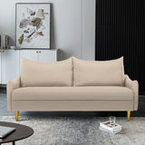 Modern Cushion Back Loveseat