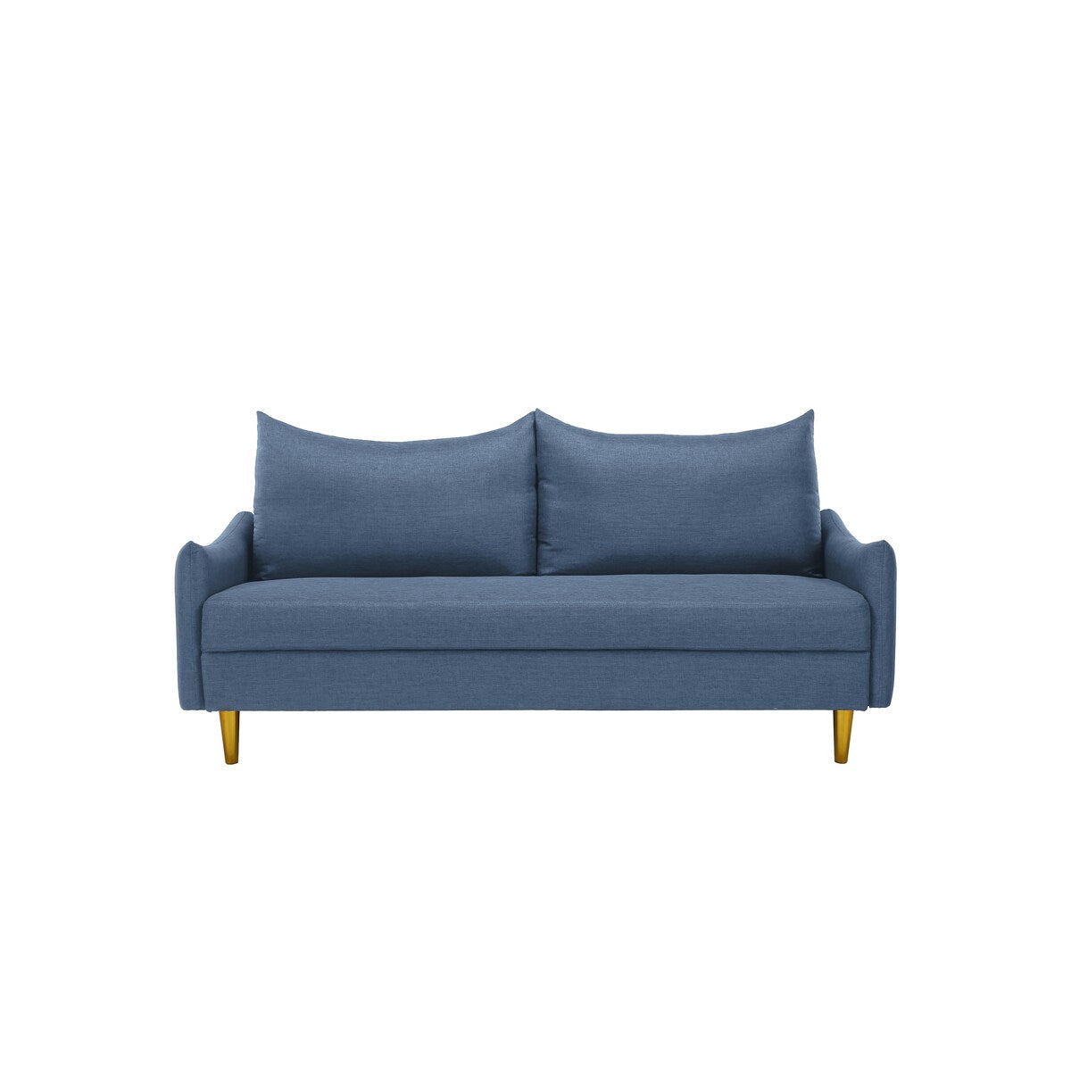 Modern Cushion Back Loveseat