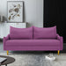 Modern Cushion Back Loveseat