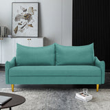 Modern Cushion Back Loveseat