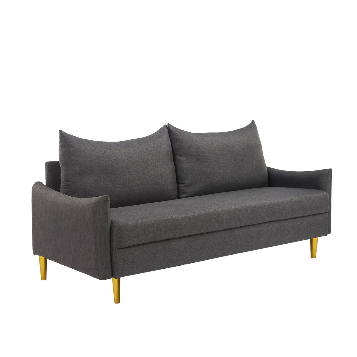 Modern Cushion Back Loveseat