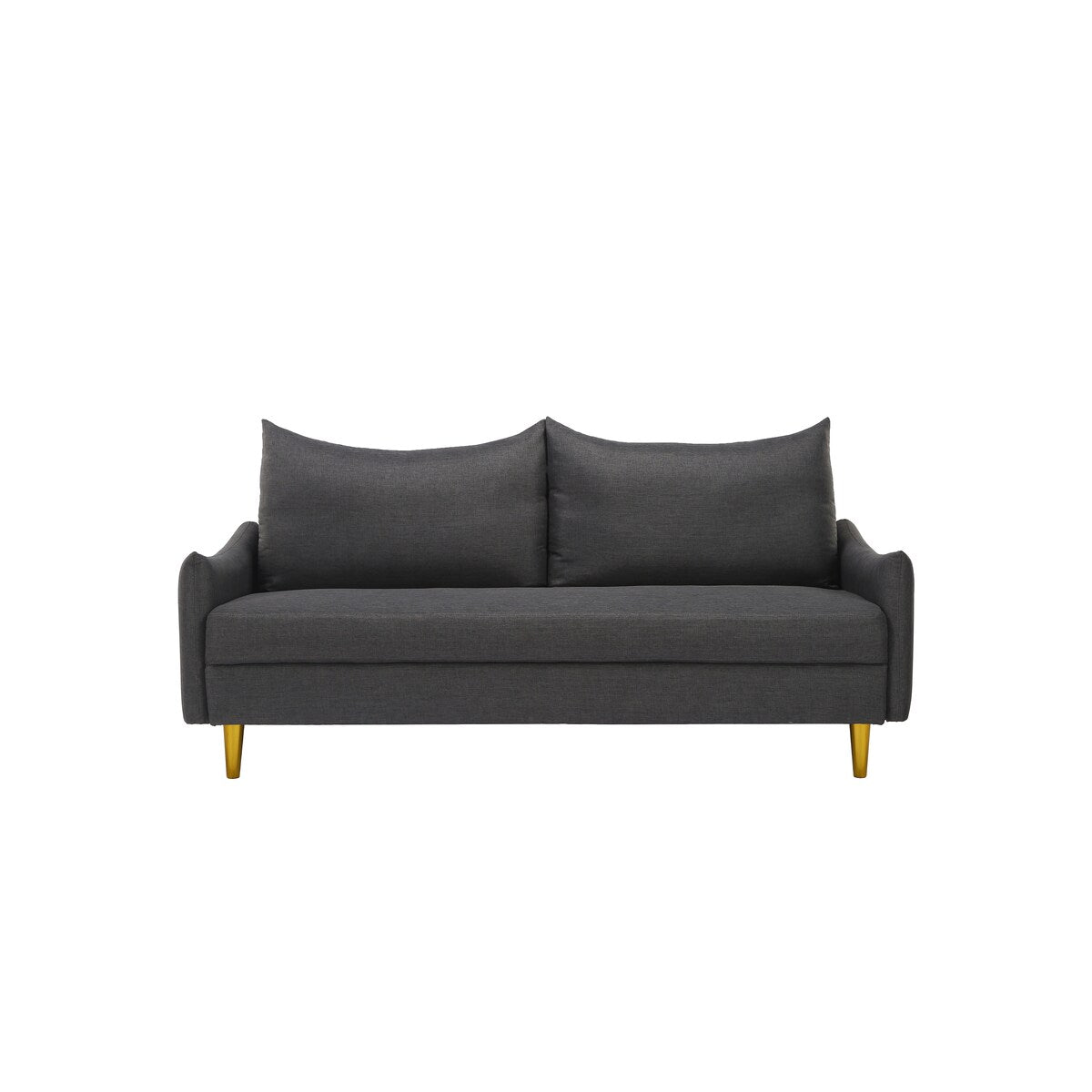 Modern Cushion Back Loveseat