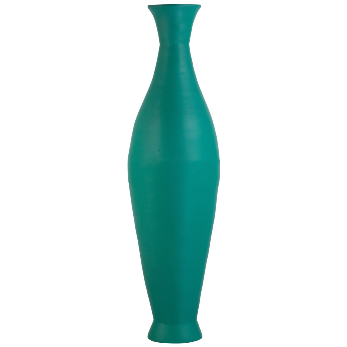 Modern Bamboo Floor Vase - 43-inch Vase for Living Room, Dining Room, or Entryway - Fill with Dried Branches or Flowers