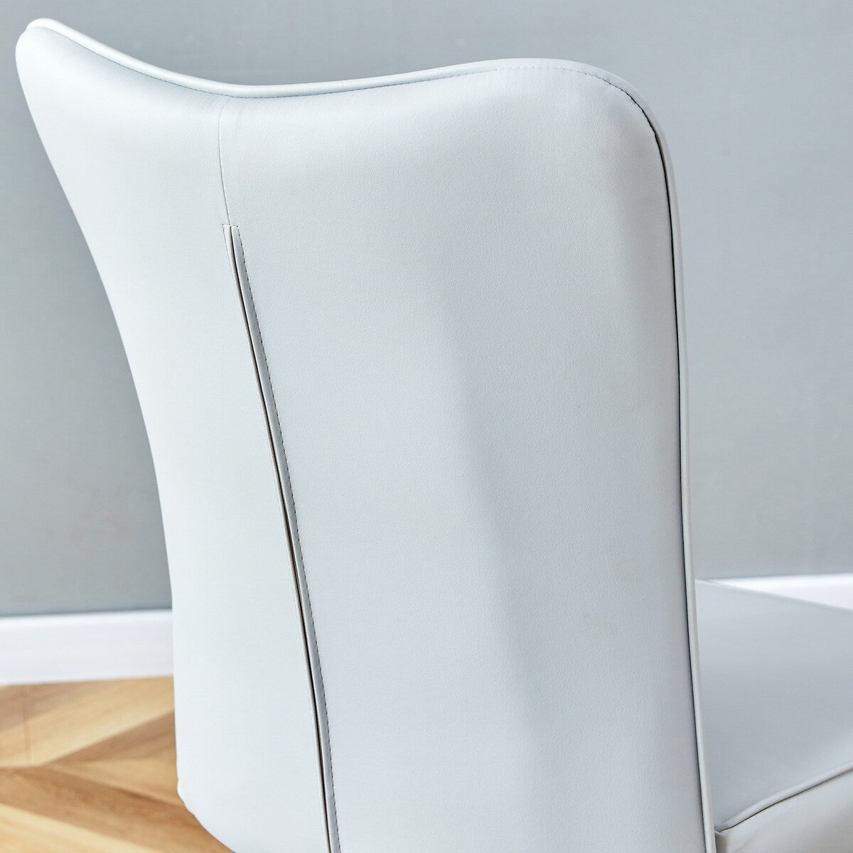 Modern Dining Chairs Set of 4 PU Leather Kitchen Upholstered Chairs