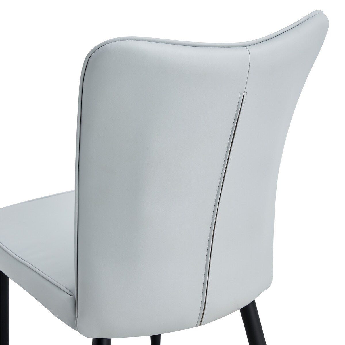 Modern Dining Chairs Set of 4 PU Leather Kitchen Upholstered Chairs