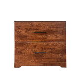 Modern Elegant Bedside Table With 2-Drawer