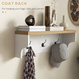 Modern Entryway 9 Pair Shoe Storage Cabinet Rack with Hall Tree