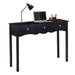 Modern Entryway Console Table Accent Desk Side Table with 3 Drawers