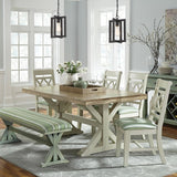 Modern Farmhouse 1-light Geometric Kitchen Island Pendant Lighting - 8 in. D