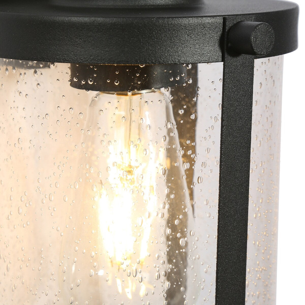 Modern Farmhouse Outdoor Wall Sconces Barn Wall Lanterns Seeded Glass for Garage Porch Front Door