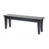 Modern Farmhouse Solid Wood Bench - 50" W x 12" D x 17.5" H