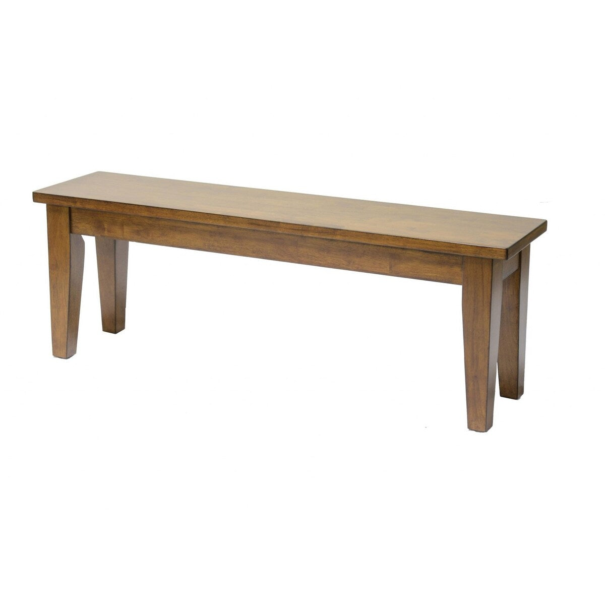 Modern Farmhouse Solid Wood Bench - 50" W x 12" D x 17.5" H