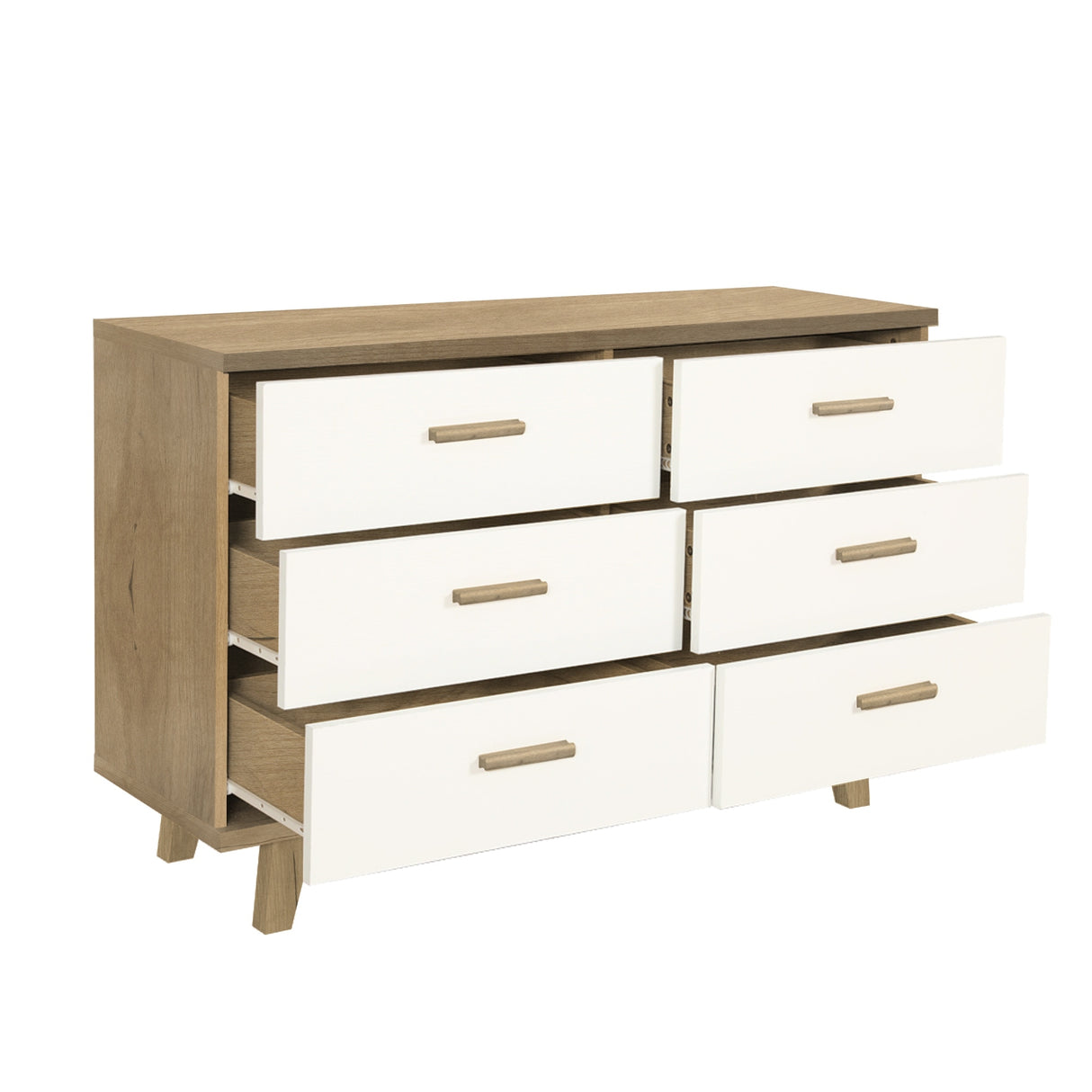 Modern Farmhouse Storage Cabinet with Drawers for Living Room,Dining Room