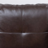 Modern Faux Leather Sectional Couch with Chaise and Ottoman-Large