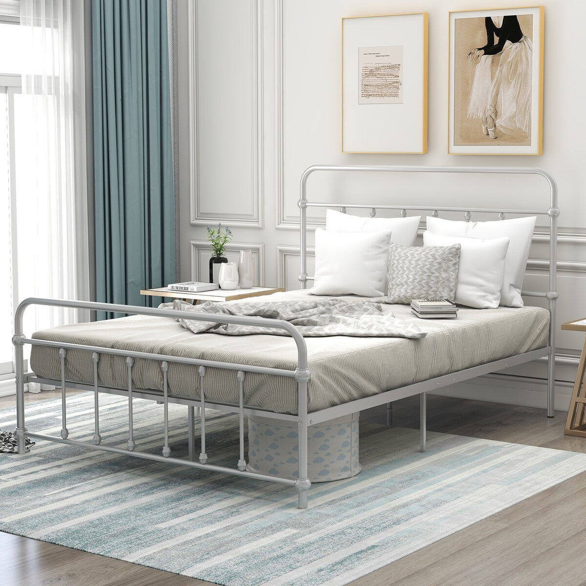 Overstock iron bed discount