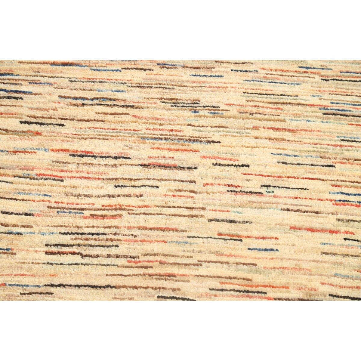 Modern Gabbeh Kashkoli Oriental Kitchen Area Rug Wool Hand-Knotted - 2'6" x 4'8"