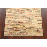 Modern Gabbeh Kashkoli Oriental Kitchen Area Rug Wool Hand-Knotted - 2'6" x 4'8"