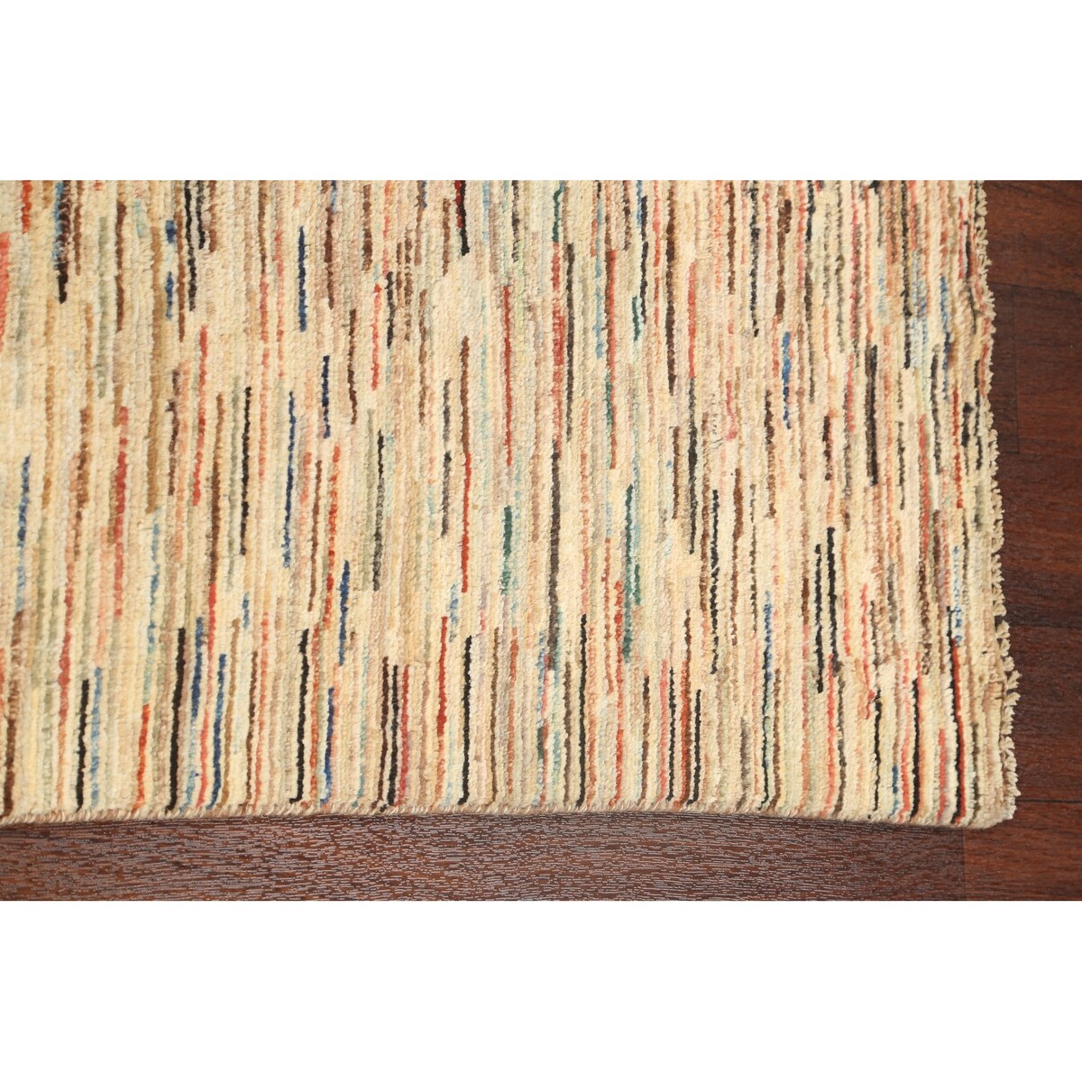 Modern Gabbeh Kashkoli Oriental Kitchen Area Rug Wool Hand-Knotted - 2'6" x 4'8"