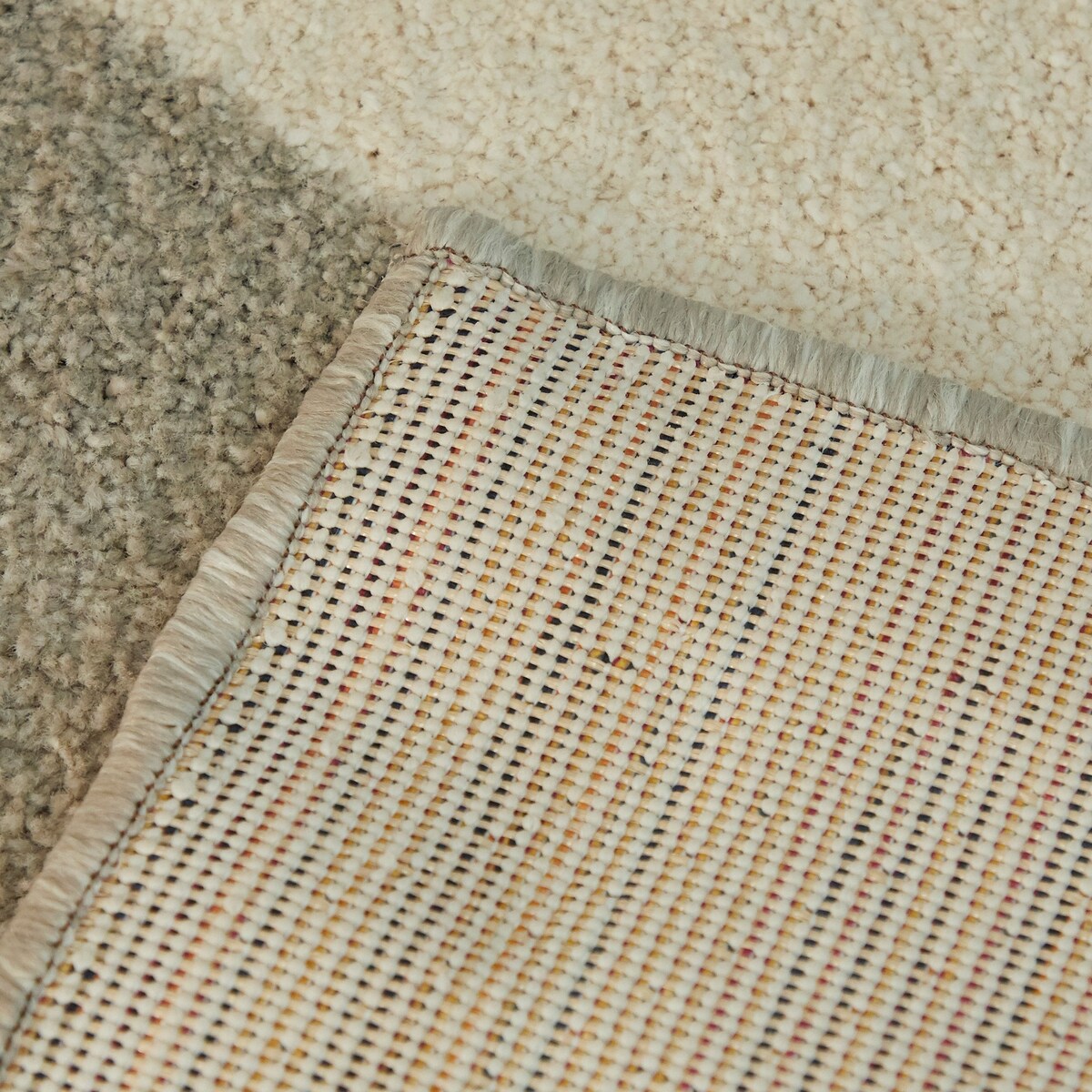 Modern Multicolor Geometric Contemporary Area Rug