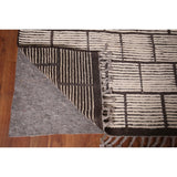 Modern Geometric Moroccan Large Area Rug Hand-Knotted Wool Carpet - 10'0"x 15'5"