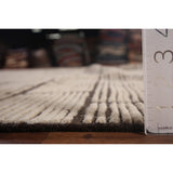 Modern Geometric Moroccan Large Area Rug Hand-Knotted Wool Carpet - 10'0"x 15'5"