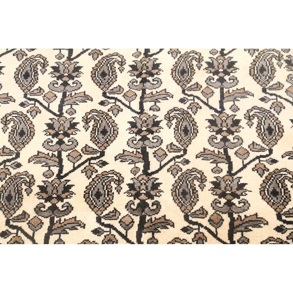Modern Hand Made Wool Tradtional Gabbeh Persian Area Rug - 5'2" x 3'6" - 5'2" x 3'6"
