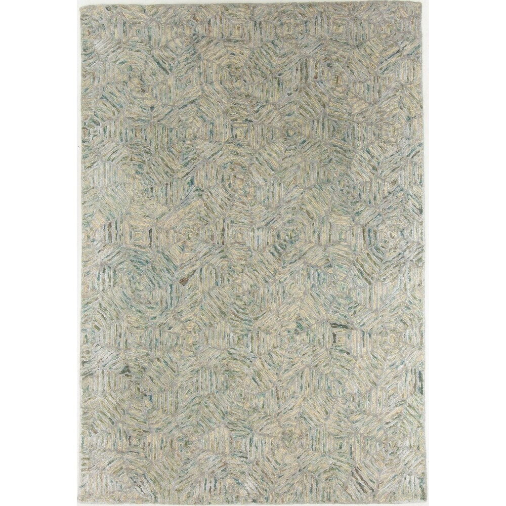 Modern Hand-Tufted Rug - 4' x 6'
