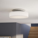 Modern Home 14711 AG Three Light Flush Mount Antique Gold - Exact Size