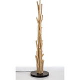 Modern Home Nautical Driftwood Branches Wooden Floor Lamp