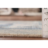 Modern Indian Abstract Accent Rug Handmade Wool Carpet - 2'9"x 4'10"