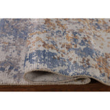 Modern Indian Abstract Area Rug Handmade Wool Carpet - 7'10"x 9'10"