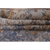 Modern Indian Abstract Area Rug Handmade Wool Carpet - 7'10"x 9'10"