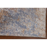Modern Indian Abstract Area Rug Handmade Wool Carpet - 7'10"x 9'10"