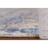 Modern Indian Abstract Area Rug Handmade Wool Carpet - 7'10"x 9'10"