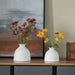 Modern Inkwelll Bottle Shaped Ceramic Table Vase Flower Holder