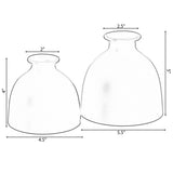 Modern Inkwelll Bottle Shaped Ceramic Table Vase Flower Holder