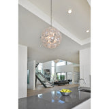 Modern Interiors LED Pendant Supernova Polished Chrome - Exact Size