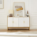 Modern Kitchen Buffet Storage Cabinet Cupboard Gloss with Metal Legs for living room Kitchen