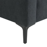 Modern L-shaped Sectional Sofa,w/Convertible Ottoman,Freely Combinable