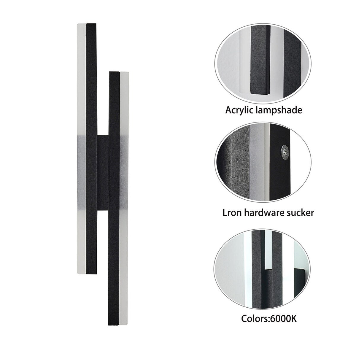 Modern LED Bathroom Vanity Wall Sconce