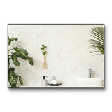 Modern Large Black Rectangle Bathroom Vanity Wall Mirrors - 24''x36''