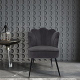 Modern Large Cotton Fabric Lazy Chair