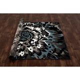 World Rug Gallery Modern Large Floral Area Rug