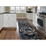 World Rug Gallery Modern Large Floral Area Rug