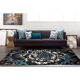 World Rug Gallery Modern Large Floral Area Rug