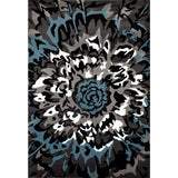 World Rug Gallery Modern Large Floral Area Rug