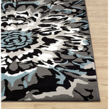 World Rug Gallery Modern Large Floral Area Rug
